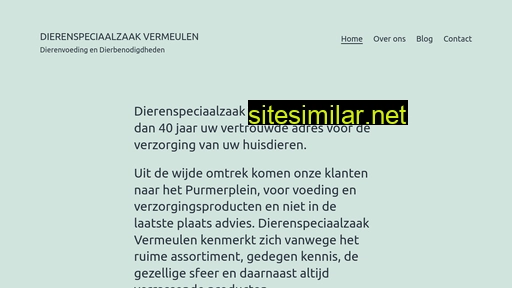 dierenspeciaalzaakvermeulen.nl alternative sites