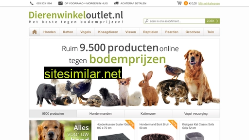 dierenwinkeloutlet.nl alternative sites