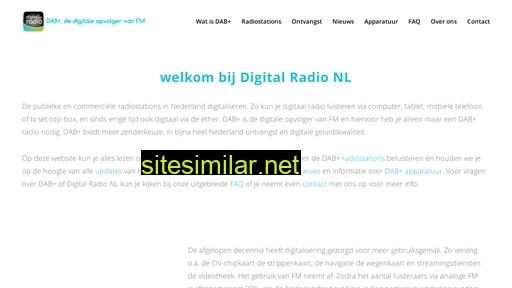 digitalradio.nl alternative sites