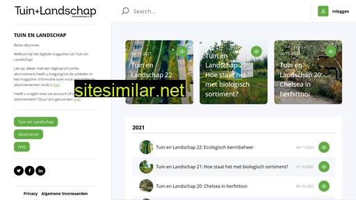 digitaal.tuinenlandschap.nl alternative sites