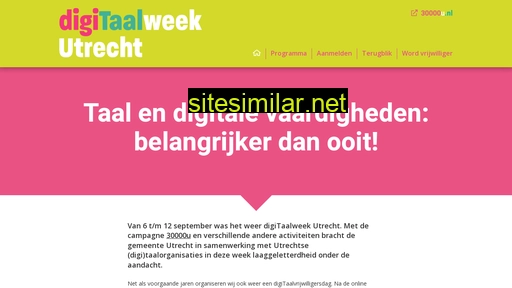 digitaalweekutrecht.nl alternative sites