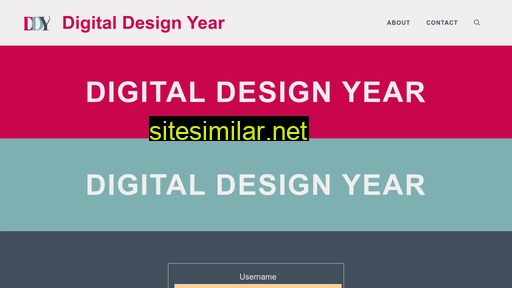 Digitaldesignyear similar sites