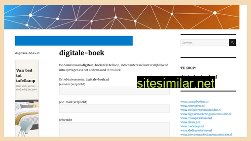 Digitale-boek similar sites