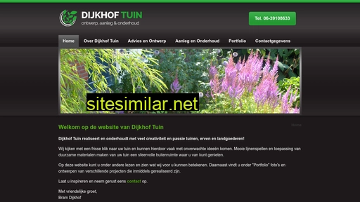 dijkhoftuin.nl alternative sites