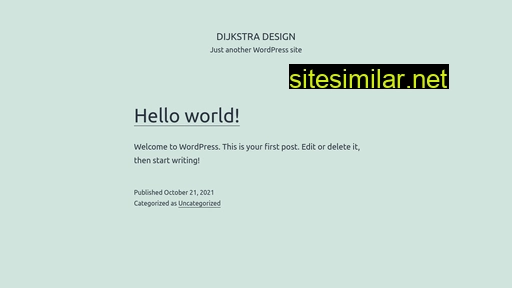 Dijkstradesign similar sites