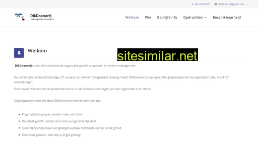 dikdoenerij.nl alternative sites