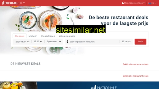 diningcity.nl alternative sites