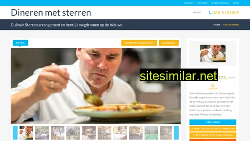 dinerenmetsterren.nl alternative sites