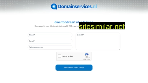dinerrondvaart.nl alternative sites