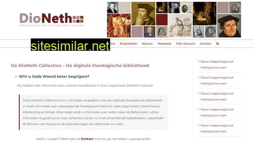 dioneth.nl alternative sites