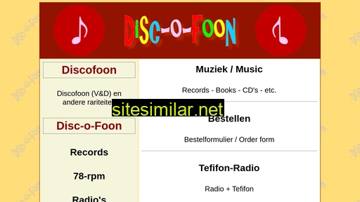 disc-o-foon.nl alternative sites