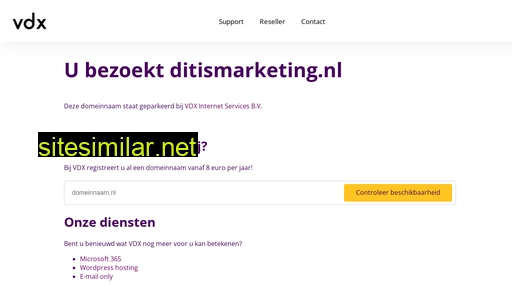 ditismarketing.nl alternative sites