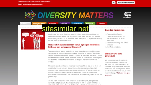 diversitymatters.nl alternative sites