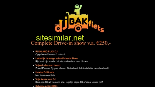 djbakfiets.nl alternative sites