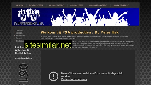 djpeterhak.nl alternative sites