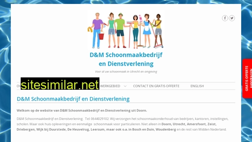dmschoonmaakbedrijf.nl alternative sites