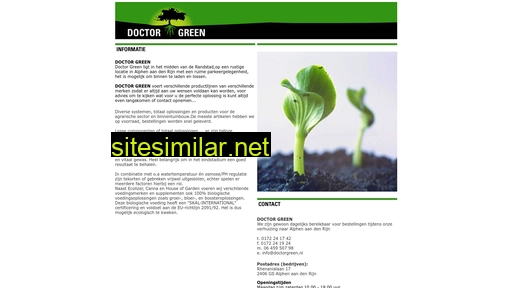 doctorgreen.nl alternative sites