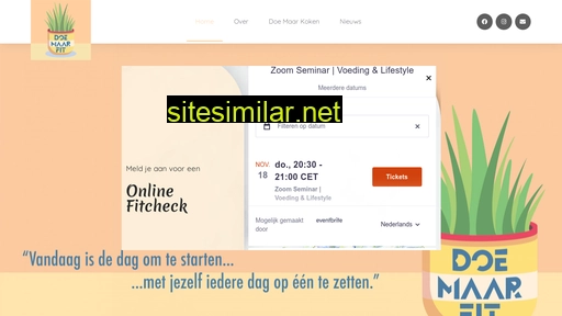 doemaarfit.nl alternative sites