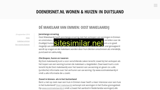 doenersnet.nl alternative sites