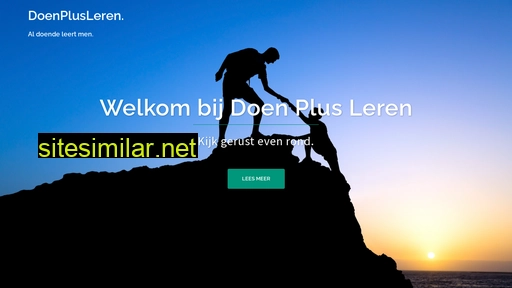 doenplusleren.nl alternative sites