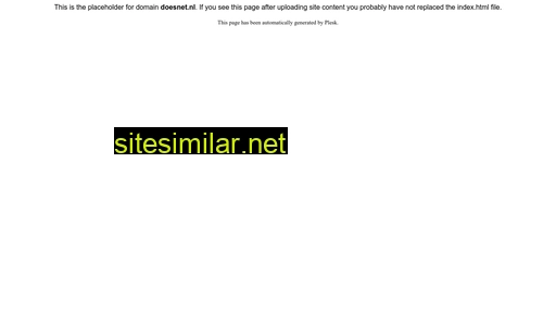 doesnet.nl alternative sites