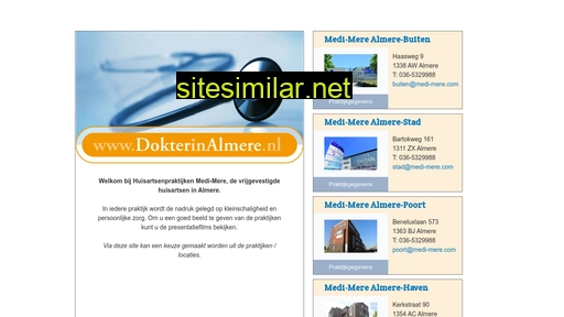 dokterinalmere.nl alternative sites
