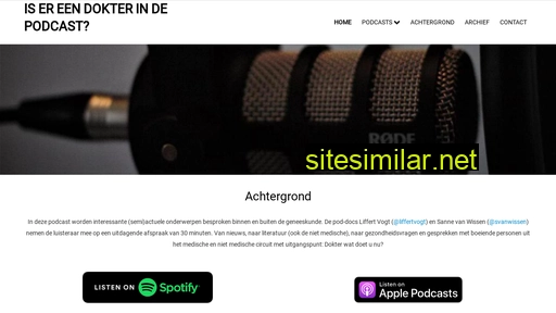 dokterinpodcast.nl alternative sites