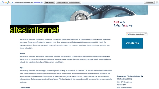 dokterszorg.nl alternative sites