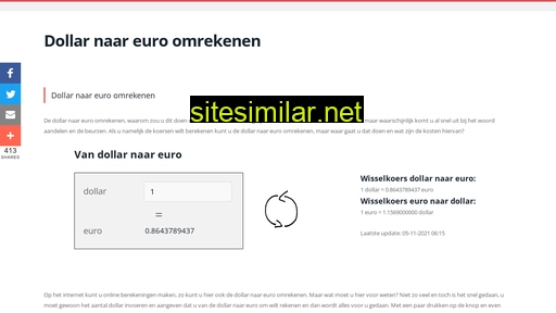 dollarnaareuro.nl alternative sites