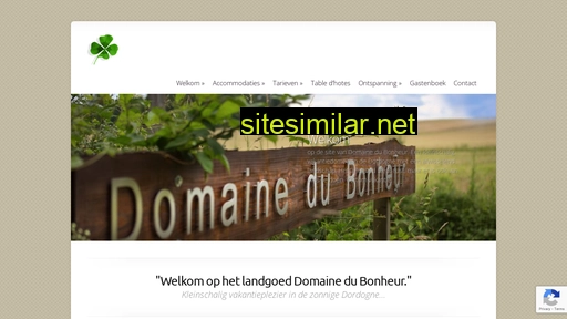 Domainedubonheur similar sites