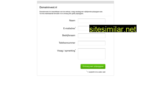 domaininvest.nl alternative sites