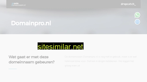 domainpro.nl alternative sites