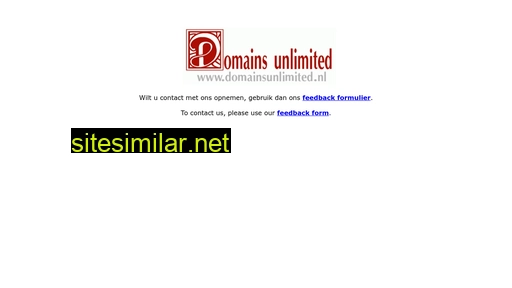domainsunlimited.nl alternative sites
