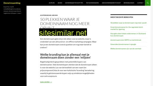 domeinnaamblog.nl alternative sites