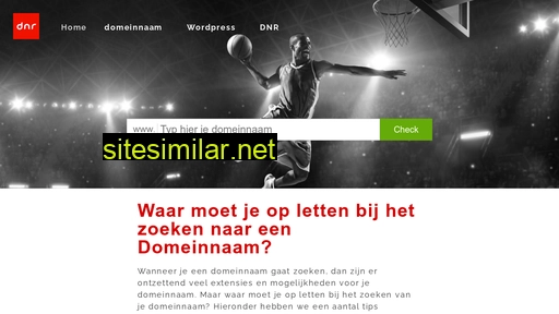 domeinnaamzoeken.nl alternative sites