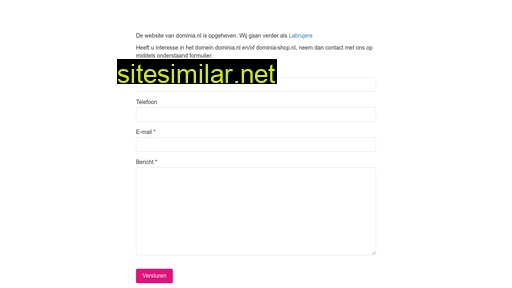 dominia-shop.nl alternative sites