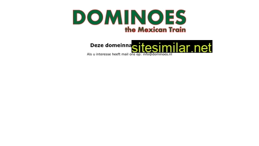 Dominoes similar sites