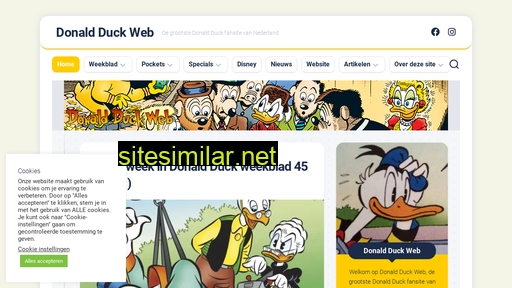 Donaldduckweb similar sites