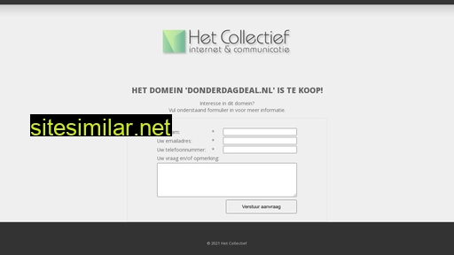 donderdagdeal.nl alternative sites