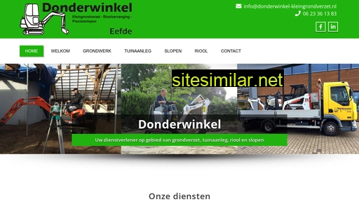 donderwinkel-kleingrondverzet.nl alternative sites