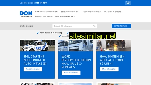 donopleidingen.nl alternative sites