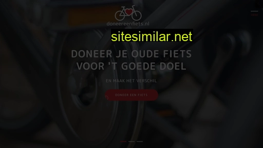 doneereenfiets.nl alternative sites