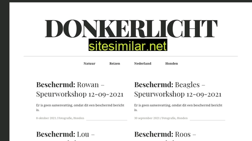 donkerlicht.nl alternative sites