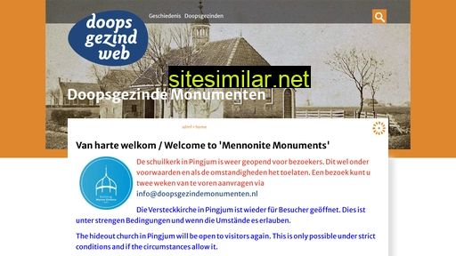 doopsgezindemonumenten.nl alternative sites