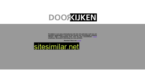 doorkijken.nl alternative sites