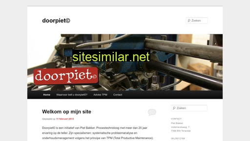 doorpiet.nl alternative sites