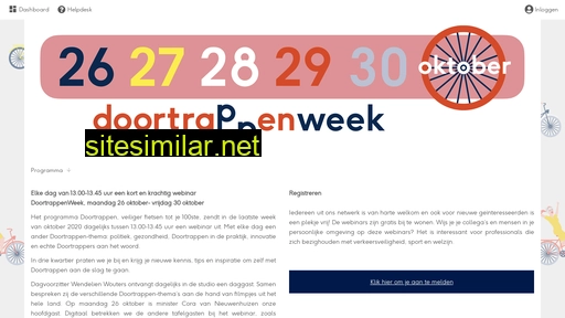 doortrappenweek.nl alternative sites