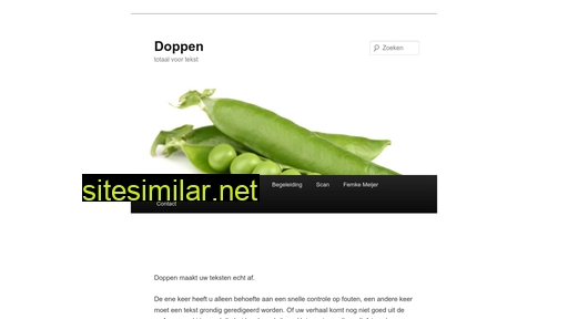 doppen-tekstredactie.nl alternative sites