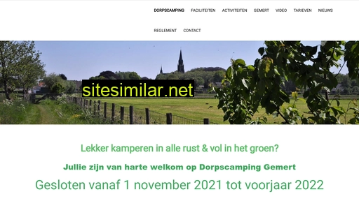 dorpscampinggemert.nl alternative sites