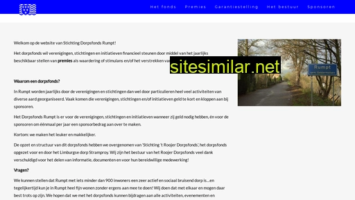 dorpsfonds.nl alternative sites